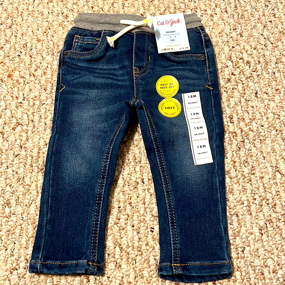 Cat and Jack boys skinny pants